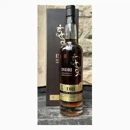 Indri Dru Cask Strength Single Malt Indian Whisky The