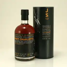 Dramfools Port Charlotte 2007 Jim McEwan Signature Collection Release JS 1.2 Single Cask RO8/152-12 First Fill Bordeaux Cask Islay Single Malt Scotch Whisky 60.9% 70cl