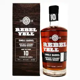 Rebel Yell 10 Year Old Single Barrel Bourbon Whiskey, 75cl, 50% ABV