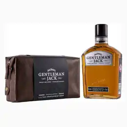 Jack Daniels Gentleman Jack Gift Set with Wash Bag Whiskey 70cl
