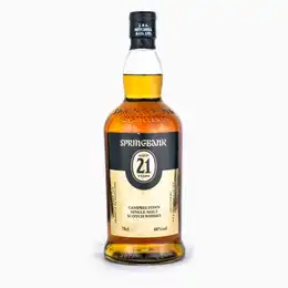 Springbank 21 Year Old 2021 Release Campbeltown Scotch Whisky