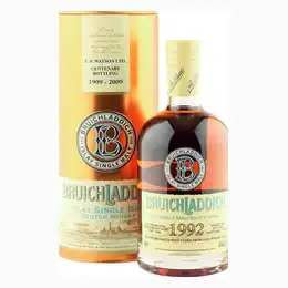 Bruichladdich 1992 17 Year Old, TB Watson 2009 Centenary with Tin