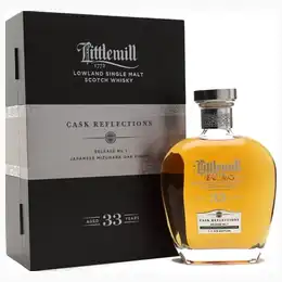 Littlemill 33 Year Old Mizunara Finish Cask Reflections Release 1