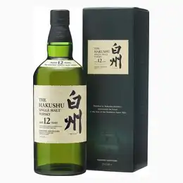 Hakushu 12 Year Japanese Whisky 70cl