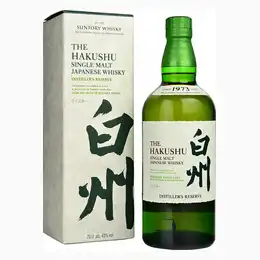Suntory Hakushu Distillers Reserve Single Malt Whisky 70cl