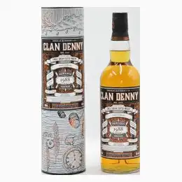 Port Dundas 28 Year Old Single Grain Whisky Clan Denny