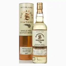 Auchroisk 11 Year Old 2007  - Signatory Whisky 70cl