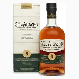 GLENALLACHIE 9 Year Old Wine Series Douro Valley Wine Cask Finish Speyside Single Malt Scotch Whisky 70cl 48%