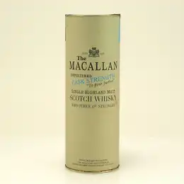 The Macallan Cask Strength 1989 Single Cask number 552 Oloroso Sherry Butt Unfiltered Highland Single Malt Scotch Whisky 59.2% 50cl
