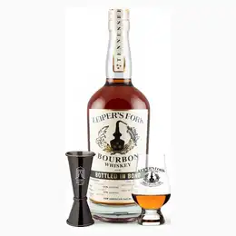 Leipers Fork Bottled in Bond Bourbon Glass and Jigger Gift Set Next Day Delivery