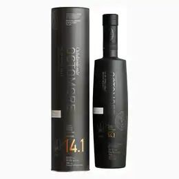 Bottle Of Bruichladdich Octomore 14.1 Single Malt Whisky With Gift Box