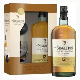 Singleton of Dufftown 12 Year Old Giftpack with Ice Ball Mould and Tumbler