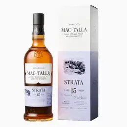 Mac-Talla Strata 15 Year Old Islay Single Malt Scotch Whisky 70cl