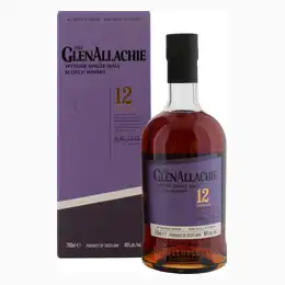 GlenAllachie 12 Year Old New Label Speyside Single Malt Scotch Whisky  70cl