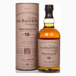 The Balvenie 18 Year Old Pedro Ximenez Cask Single Malt Scotch Whisky 70cl