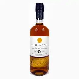 Yellow Spot 12 Year Old Single Pot Still Irish Whiskey - 70cl 46%