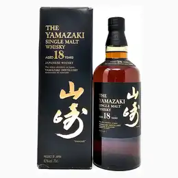 Yamazaki 18 Year Old Single Malt Japanese Whisky, 70cl, 43% ABV