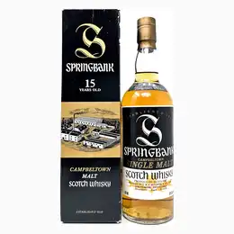 Springbank 15 Year Old 1980s Single Malt Scotch Whisky, 75cl, 46% ABV