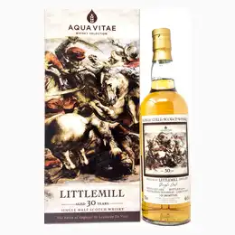 Littlemill 1989 30 Year Old Aqua Vita Single Malt Scotch Whisky, 70cl, 48.6% ABV
