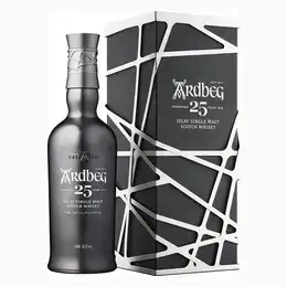 Ardbeg 25 Year Old Islay Single Malt Scotch Whisky, 70 cl