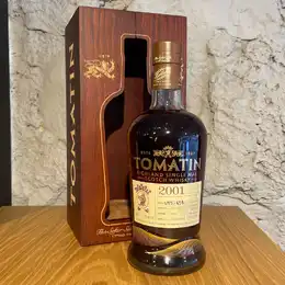 TOMATIN 2001 Single Cask  Highland Single Malt Scotch Whisky 70cl 57.4%