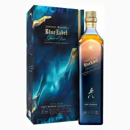 Johnnie Walker Blue Label Ghost and Rare Port Dundas Blended Scotch Whisky 70cl