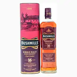 Bushmills 16 Year Old Three Woods Single Malt Irish Whiskey, 70cl, 40% ABV