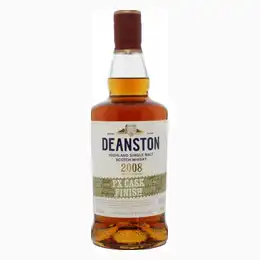 Deanston 2008 Px Cask Finish Limited Edition Highland Single Malt Scotch Whisky 70cl