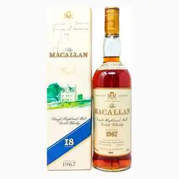 Macallan 1967 18 Year Old Single Malt Scotch Whisky, 75cl, 43% ABV