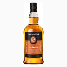 Springbank 10 Year Old Campbeltown Single Malt Scotch Whisky 70cl