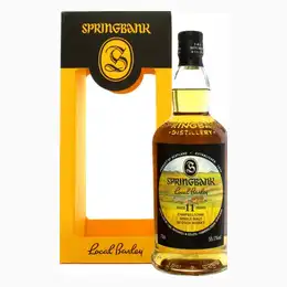 Springbank 11 Year Old Local Barley Limited Edition Campbeltown Single Malt Scotch Whisky 70cl