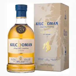 Kilchoman 100% Islay 14th Edition 2024 Release Islay Single Malt Scotch Whisky 70cl