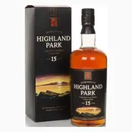 Highland Park 15 Year Old - Sunset Label - Early 2000s Whisky