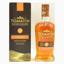 Tomatin 15 Year Old Highland Whisky Moscatel Wine 2003