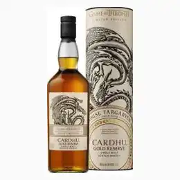 Cardhu Gold Reserve House Targareyn Game Of Thrones Whisky 70cl