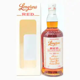 Longrow Red 10 Year Old Refill Malbec Matured Limited Edition Single Malt Scotch Whisky, 70cl, 52.5% ABV