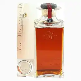 Macallan 1962 25 Year Old, Crystal Decanter with Stopper and Box