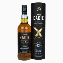 Glendullan 12 Year Old - 1st Fill Bourbon Hogshead - Single Malt Scotch Whisky - James Eadie - #306085 - UK Exclusive