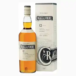 Cragganmore 12 Year Old, Speyside Single Malt Scotch Whisky
