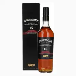 Bowmore 15 Year Old Sherry Oak Cask Islay Single Malt Scotch Whisky 70cl
