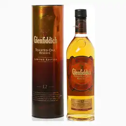 Glenfiddich Toasted Oak Reserve Bottled 2000s With Original Tube
