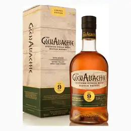 GlenAllachie 9 Year Old - Wine Series - Douro Valley Wine Finish - Single Malt Scotch Whisky