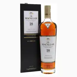 Macallan 18 year old Sherry Oak Single Malt Scotch Whisky  Single Malt Whisky, 70cl