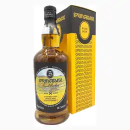 SPRINGBANK 8 Year Old Local Barley  Campbeltown Single Malt Scotch Whisky 70cl 58.1%