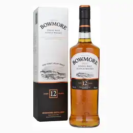 Bowmore 12 Year Old Islay Single Malt Whisky 70cl