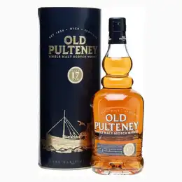 OLD PULTENEY 17 Year Old Highland Single Malt Scotch Whisky 70cl 46%