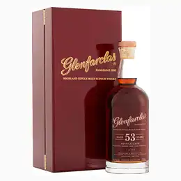 Glenfarclas 53 Year Old Whisky In Decanter Speyside Single Malt Scotch Whisky 70cl