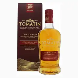 Tomatin Cask Strength Highland Single Malt Scotch Whisky 70cl