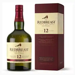 Redbreast 12 Year Old Single Pot Still Irish Whiskey 70cl