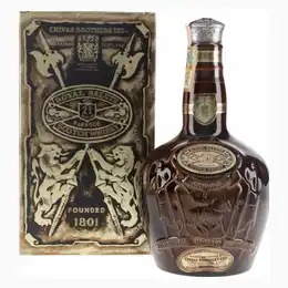 Royal Salute 21 Year Old Brown Wade Ceramic Decanter - 40% 70cl